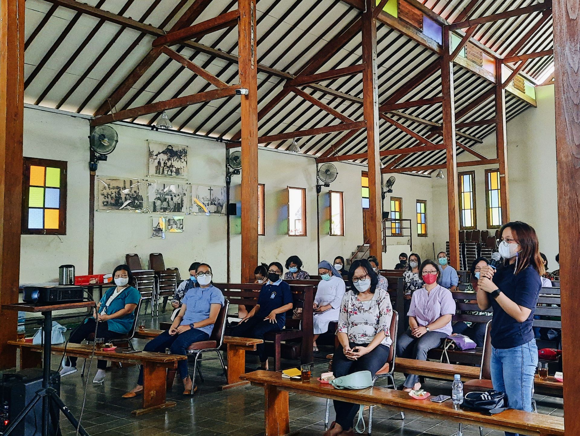 Pembekalan Pendamping PIUD di Paroki St. Petrus Kanisius Wonosari pada Kamis, 27 Januari 2022