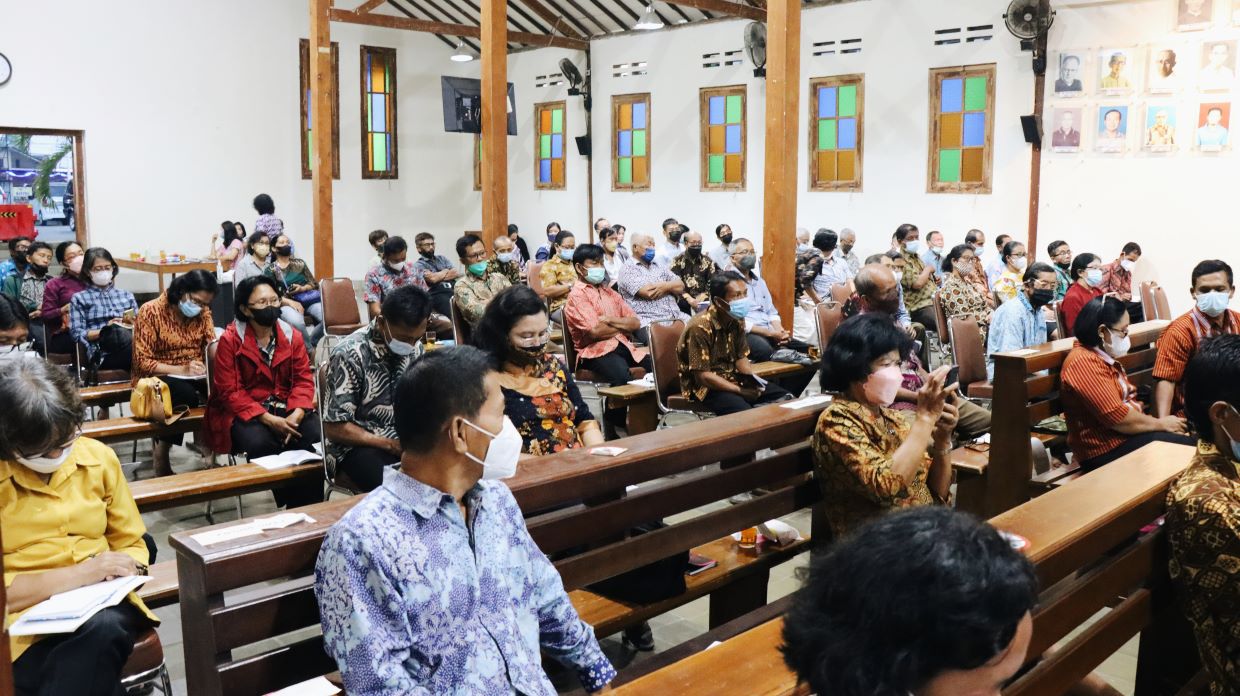 Konvalidasi Perkawinan di Aula Ignatius Loyola
